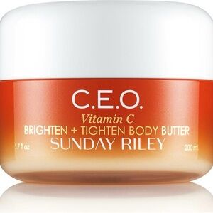 🍊 Sunday Riley C.E.O. Vitamin C Brighten + Tighten Body Butter 🎀✨ The Jumbo One
